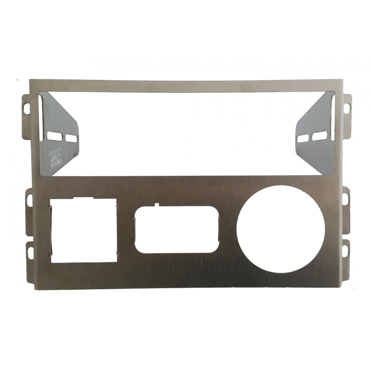 Stainless Radio Cage, 1 Gauge, 1 Mazda Switch, 1 Mirror Switch